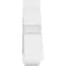 Ekena Millwork Davenport Architectural Grade PVC Gable Bracket, 48"W x 20"H x 6"D x 6"F, 10/12 Pitch GBP048X20X0606DAV00 - alternate 3